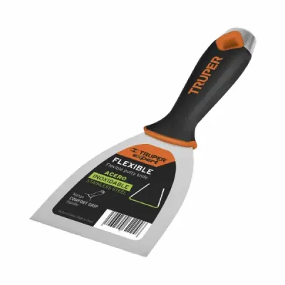 Espátula Flexible De 10 Cm En Acero Inoxidable, Comfort Grip Truper