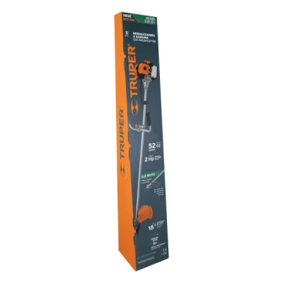 Guadañadora A Gasolina De 2 Hp, Corte De 18" Y 0.72 L/H Truper (DES-520)