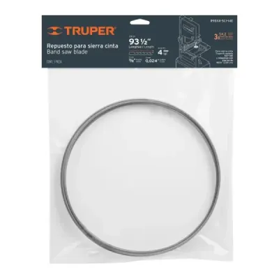 Sierra Para Sierra Cinta Sinfin De 93.1/2" X 3/8", 4 Dpp Truper