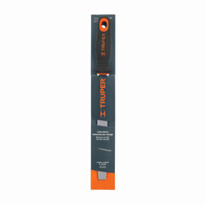 Lima Plana Bastarda De 10", Mango Comfort Grip Truper (LPB-10T)