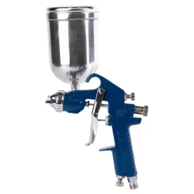 Pistola Para Pintar De Gravedad Toolcraft Boquilla 1.8 Mm