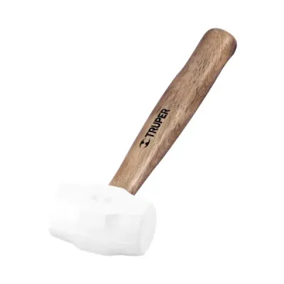 Mazo De Goma Profesional De 8 Oz Con Mango Antiderrapante Truper