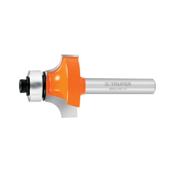 Fresa Redondeadora Con Balinera, Diámetro 1.1/2" Truper (BROU-RD1-1/2X)