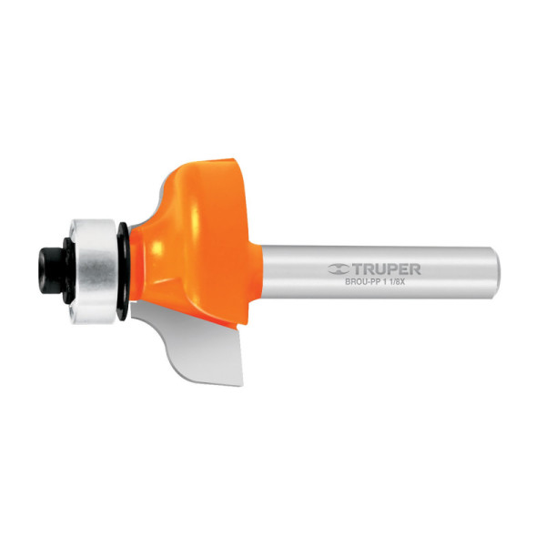 Fresa Pecho Paloma Con Balinera, Diámetro 1.1/8" Truper (BROU-PP1-1/8X)