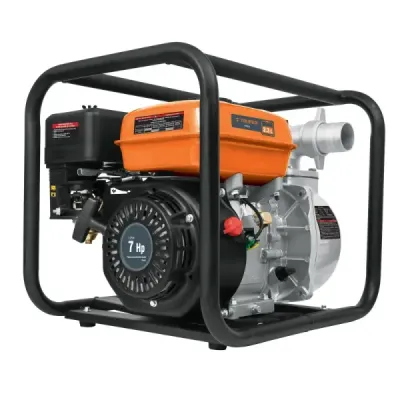 Motobomba A Gasolina 7 Hp, 500 L/Min De 2", Autocebante Truper