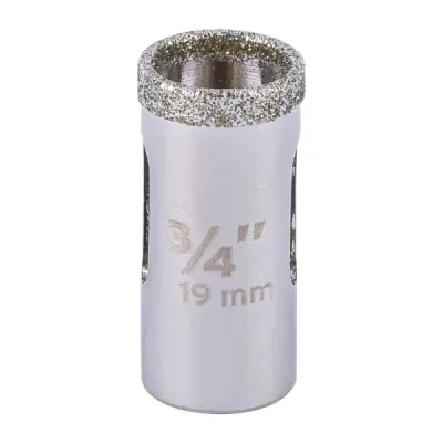 Sierra Copa Diamantada De 3/4" (19 Mm) Borde Continuo Truper