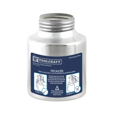 Vaso De Repuesto Para Pistola De Pintar Toolcraft Tc1841