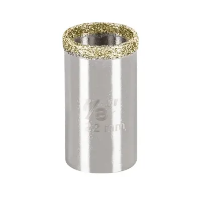 Sierra Copa Diamantada De 7/8" (22 Mm) Borde Continuo Truper