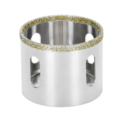 Sierra Copa Diamantada De 2.5/8" (67 Mm) Borde Continuo Truper