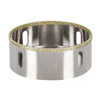 Sierra Copa Diamantada De 4" (100 Mm) Borde Continuo Truper