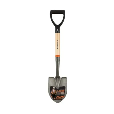 Pala Redonda Profesional En Y, Largo 68 Cm Y Ancho 15 Cm Truper