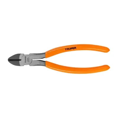 Alicate Corta Frío De 7" Uso Profesional, Mango De Pvc Truper