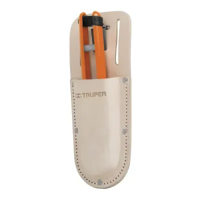 Funda De Carnaza Para Tijeras De Poda Con Clip Para Cinturón Truper