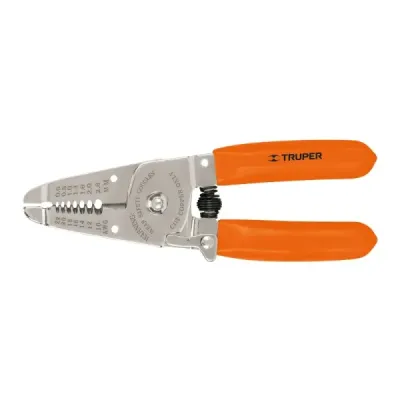 Alicate Pelacable Profesional De 6", Mango Antiderrapante Truper