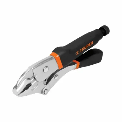 Hombresolo Curvo De 10", Alicate De Presión Mango Aislante Truper