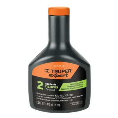 Aceite Sintético Para Motor De 2 Tiempos, 400 Ml Truper