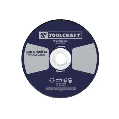 Disco Para Corte Fino De Metal 7' Toolcraft Tipo 1