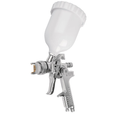 Pistola De Gravedad Hvlp 500 Ml, 2 Mm Con Vaso Plástico Truper (PIPI-442)
