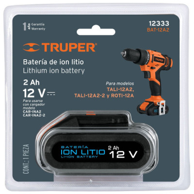 Batería Para Taladro Truper Tali-12a2 (BAT-12A2)