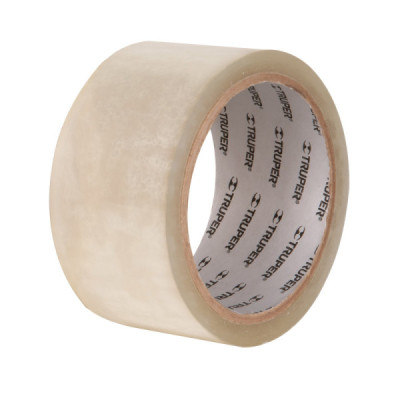 Cinta Ancha Transparente Profesional De 40 Metros Y 48 Mm Truper (CTR-40)