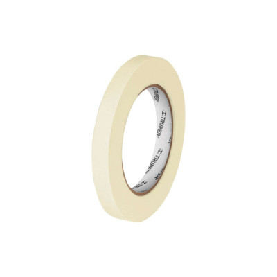 Cinta De Enmascarar Profesional De 50 Metros, Ancho 12 Mm Truper (MSK-1/2)