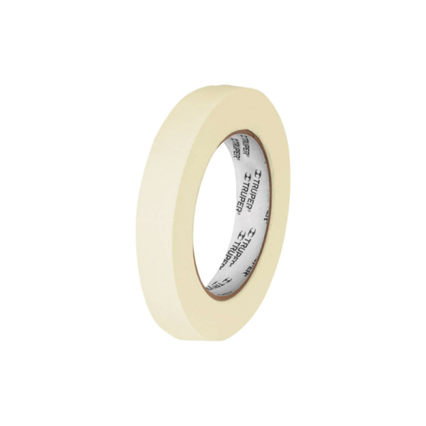 Cinta De Enmascarar Profesional De 50 Metros, Ancho 18 Mm Truper (MSK-3/4)