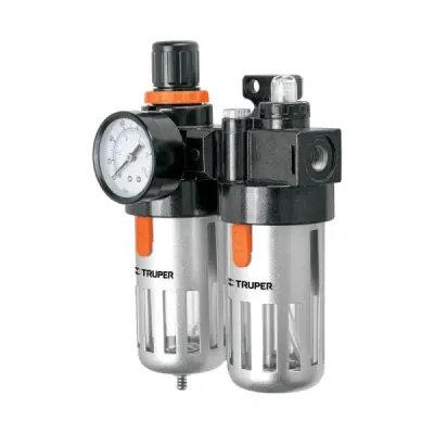 Unidad De Mantenimiento Y Lubricación, 140 Psi, 1/4 Npt Truper