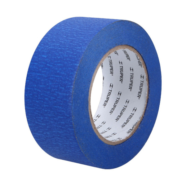 Cinta De Enmascarar Para Pintar Color Azul De 50 Mt X 48 Mm Truper (MSK-2A)
