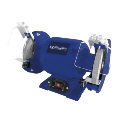 Esmeril De Banco 6' 375 W Toolcraft 3.550 Rpm Con Protector