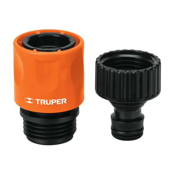 Acople Rápido Sistema Click Para Manguera, Uso En Llave Truper (CLICK-GR)