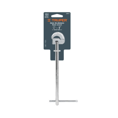 Llave Con Mordaza Para Plomero 12", Capacidad 1/2" A 1" Truper (LLAP-12)