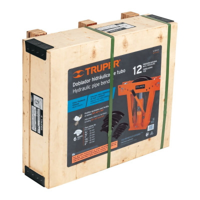 Doblador De Tubo Hidráulico Tubo De 1/2" A 2" 12 Toneladas Truper (DTH-12)