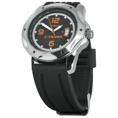 Reloj Para Hombre Con Correa De Silicón, Resistente Al Agua Truper