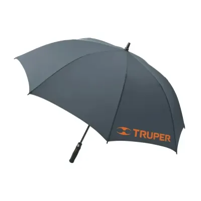 Sombrilla De 135 Cm En Fibra De Vidrio Automática Con Funda Truper