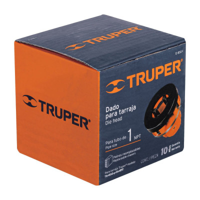 Dado Para Tarraja 1" Cuerda 11.1/2" Npt Y Cabezal De Acero Truper (D-850-1)