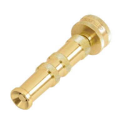 Boquilla De Latón De 10 Cm Para Manguera, Rosca 3/4" Truper (CHMA-4)