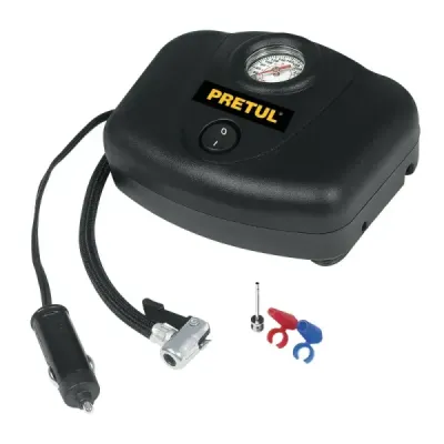 Compresor Auto Portatil 12v 150psi 78 W Pretul Multiusos