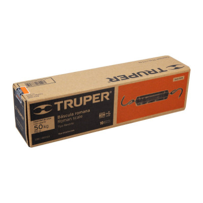 Báscula De Resorte Romana 50 Kg Doble Resorte, Industrial Truper (BAS-50R)