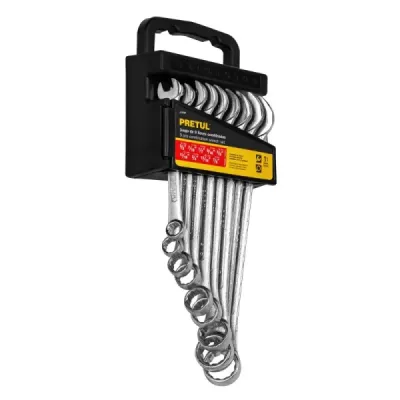 Juego De 9 Llaves Mixtas Con Estuche Desde 3/8" Hasta 7/8" Pretul