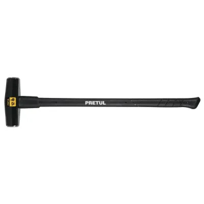 Maceta Tipo Nevada De 12 Lb Con Mango Fibra De Vidrio De 36" Pretul