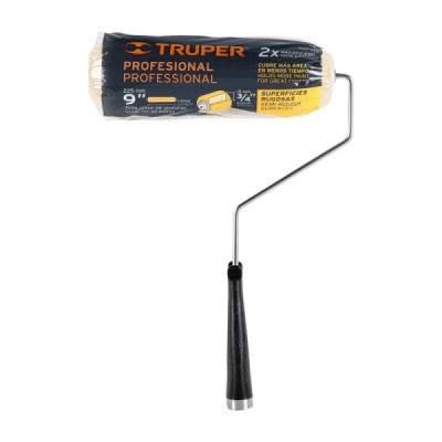 Rodillo De Pintura De 9" (23 Cm) Para Superficies Rugosas Truper (ROPI-920)