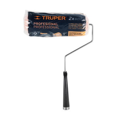 Rodillo De Pintura De 9" Para Superficies Muy Rugosas Truper (ROPI-925)