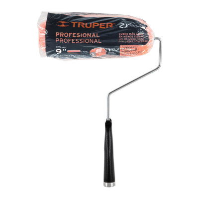 Rodillo De Pintura De 9" Para Superficies Extra Rugosas Truper (ROPI-930)