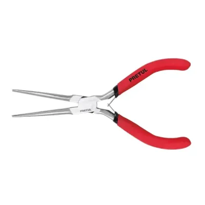 Alicate De Punta Larga De 6", Mango De Vinil Pretul