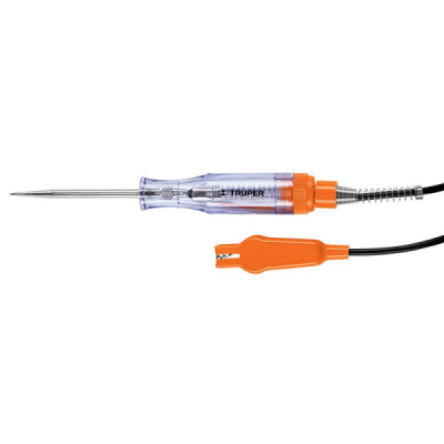Tester De Corriente De 20 Cm, Incluye Caimán, Calibre 2 Mm Truper (PROCO-20X)