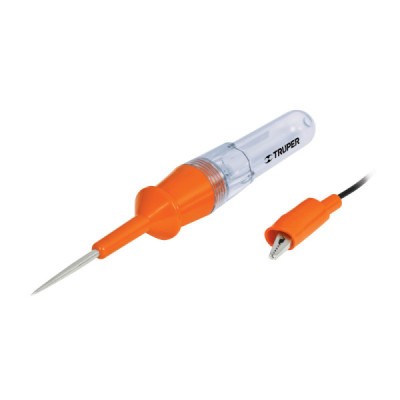 Tester De Corriente De 20 Cm, Incluye Caimán, Calibre 0.7 Mm Truper (PROCO-20)
