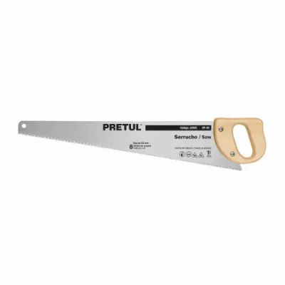 Serrucho De 41 Cm, 7 Dpp Con Mango De Madera, Uso Hogar Pretul