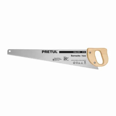 Serrucho De 46 Cm, 7 Dpp Con Mango De Madera, Uso Hogar Pretul