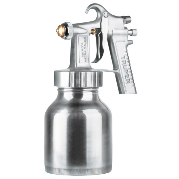 Pistola Para Pintar De Succión 1000 Ml, Boquilla 1.5 Mm Truper (PIPI-210)