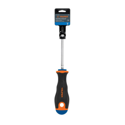 Destornillador De Estrella 3/16" X 4", Comfort Grip Truper (DP-3/16X3B)